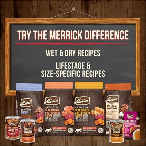 Merrick Oven Baked Dog Treats, Natural and Crunchy Bag of Treats, Pumpkin Patch with Real Pumpkin Snack