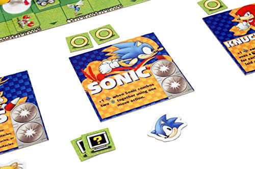 Sonic the Hedgehog Crash Course by IDW Games | Fast-Paced Racing with Build-As-You-Play Track | Chaos Emeralds and Pre-Painted Miniatures | 2-4
