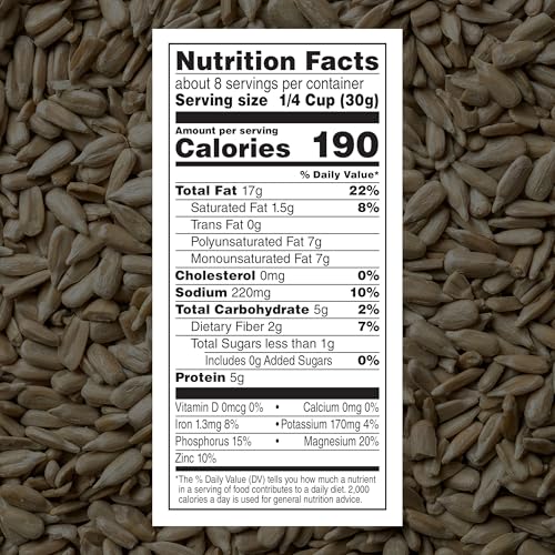 DAVID Sunflower Kernels, Original Flavor, 3.75 oz.
