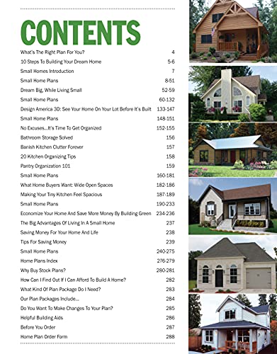 Big Book of Small Home Plans, 2nd Edition: Over 360 Home Plans Under 1200 Square Feet (Creative Homeowner) Cabins, Cottages, Tiny Houses