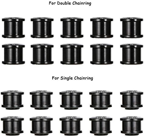 Saiper 10pcs Double Chainring Bolts M8 Chain Ring Bolts