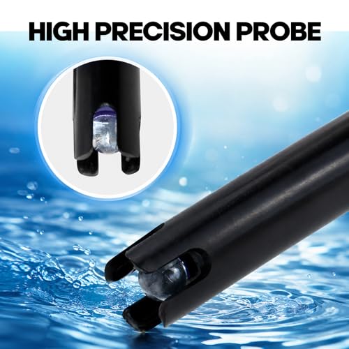 Long Body pH Electrode with BNC Socket Probe 300cm Cable 0-14pH for pH Meter, pH Controller pH Device Economical Sensor