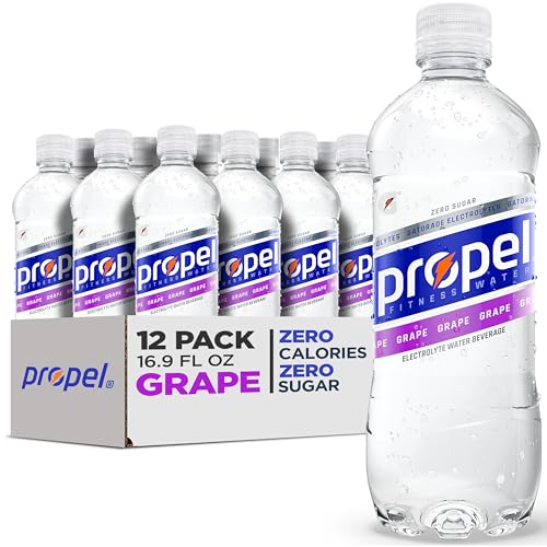 Propel, Kiwi Strawberry, Zero Calorie Sports Drinking Water with Electrolytes and Vitamins C&E, 16.9 Fl Oz (12 Count)
