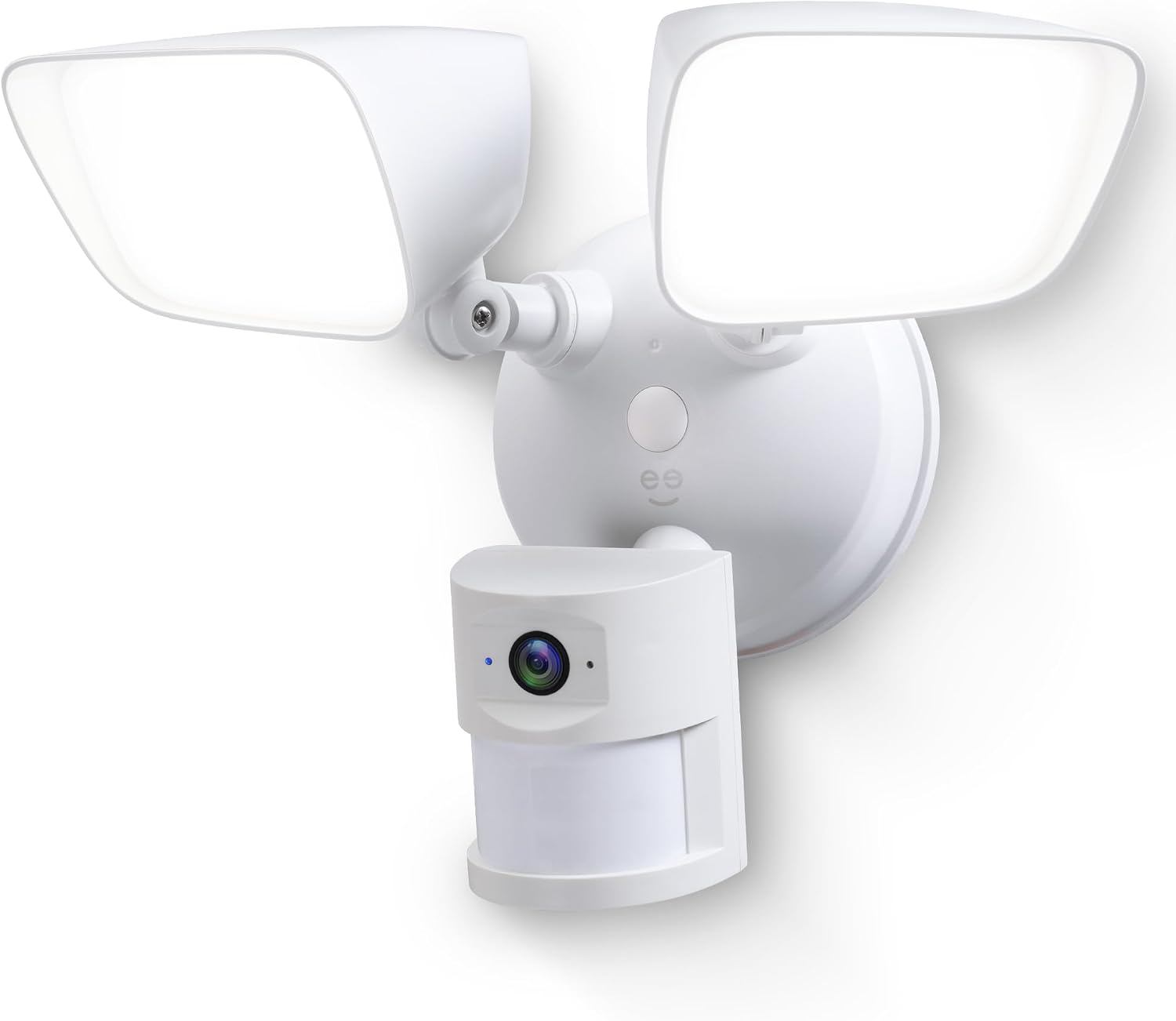 Geeni Lighthawk Smart Floodlight Camera, 3MP Ultra-HD Video, 1800 Lumens | Motion-activated light, two-way audio, built-in siren, hardwired outdoor