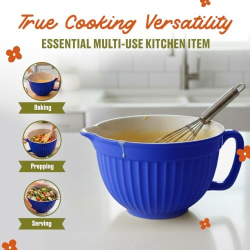 Simsbury Batter Bowl - Simply Blue, 64 Oz
