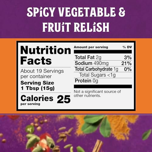 Patak’s Hot Mixed Pickle - Authentic Indian Relish w/Mangoes, Carrots, Limes, Chili Peppers & Aromatic Spices -Perfect for Sandwiches