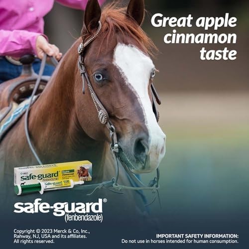 Merck Animal Safe Guard 25 Gram Paste Equine Dewormer