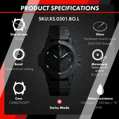 Luminox Leatherback Sea Turtle 100m Water Resistant Analog Quartz Watch