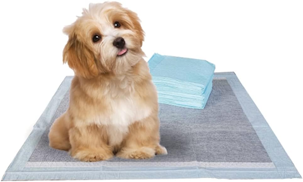 BV Puppy Pads Leak-Proof 100 Count 22"x 22" - Absorbent Pee Pads for Dogs with 6-Layer Design, Rapid Dry Sheet & Built-in Attractant - Dog Pad with Odor Control, Perfect for Puppies & Senior Dogs