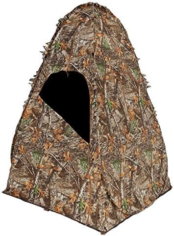 Ameristep Doghouse Run & Gun Hunting Blind | Lightweight 2 Person Ground Blind in Mossy Oak Break-Up Country, One Size