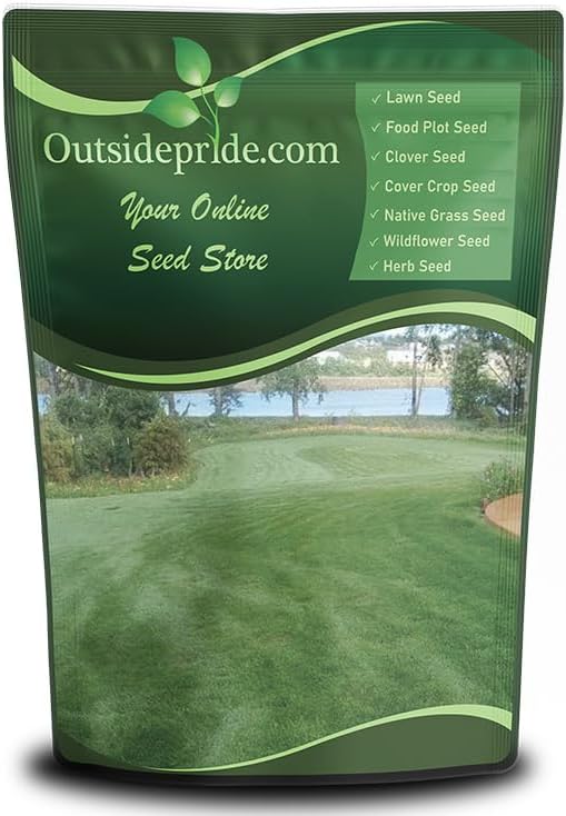 Outsidepride Combat Extreme Transition Zone Grass Seed Blend for Lawn 5 lbs - Fine, Medium Leaf Blades & Dense Turf for Sun, Shady & High Traffic Areas w/OptiGrowth Coating for Seed Enhancement