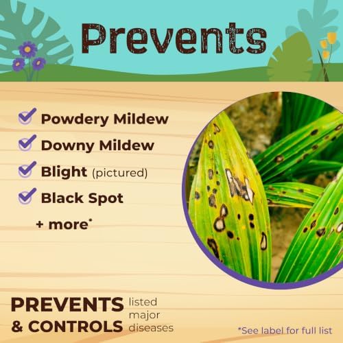 Bonide Captain Jack Copper Fungicide 16 oz Concentrated Plant Disease Control Solution for Organic Gardening | Plant Disease Control Solution, For Organic Gardening