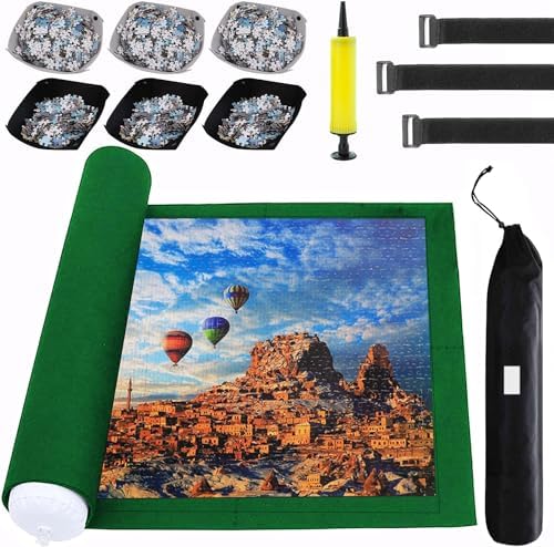 Puzzle Mat Roll Up Puzzles Board for Jigsaw Up to 2000, 1500, 1000