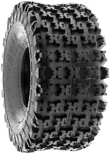 SunF 22x10-9 ATV UTV Knobby Tire 22x10x9 Sport Race 6 PR A027 - PAIR of 2