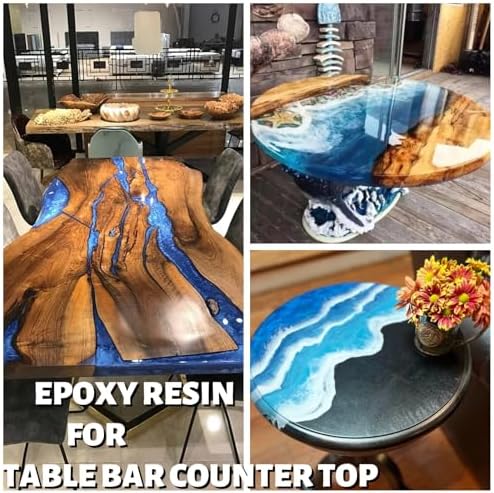 DR.RESIN Epoxy Resin Kit 16oz Clear Resin Kit Self-Leveling for Craft Molds