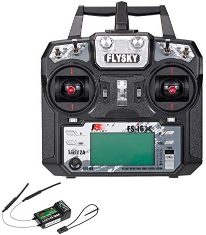 GoolRC Flysky FS-i6X 2.4GHz 10CH AFHDS 2A RC Transmitter with FS-iA6B Receiver for RC Drone Airplane Helicopter