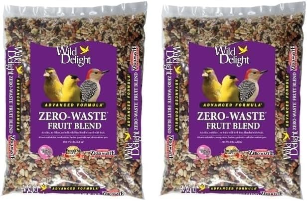 Wild Delight Zero-Waste Fruit Blend Bird Food, 20 Lb