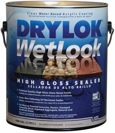 1 Gallon Drylok Wet Look High Gloss Sealer 28913 - Pack of 2