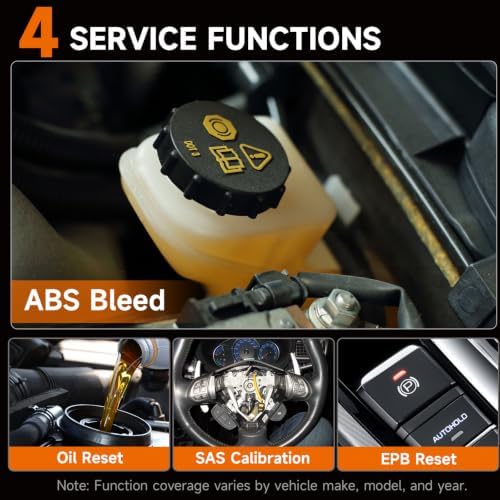 FOXWELL NT630 Plus ABS/SRS OBD2 Scanner, ABS Auto Bleed, Oil EPB SAS Resets