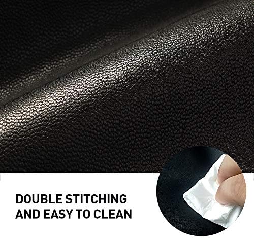 Spare Tire Cover Fit for Your SUV, Jeep, RV, Trailer, Truck, Waterproof Dust-Proof PVC Leather Tire Covers (15 inch for Diameter 27.56” - 29.53”)
