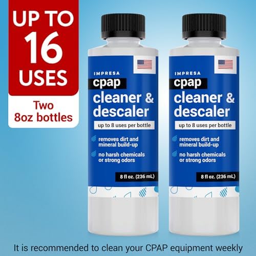 IMPRESA CPAP Cleaning Solution - 2-Pack