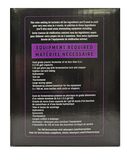 Classic 1.32L - Chile Cabernet Sauvignon Ingredient Kit