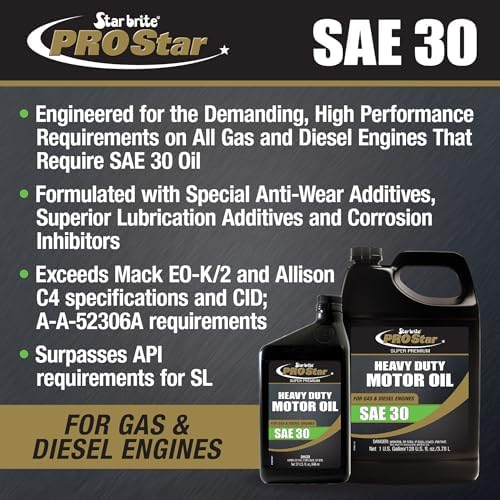 STAR BRITE Pro Star Super Premium Heavy Duty Motor Oil 15W-40