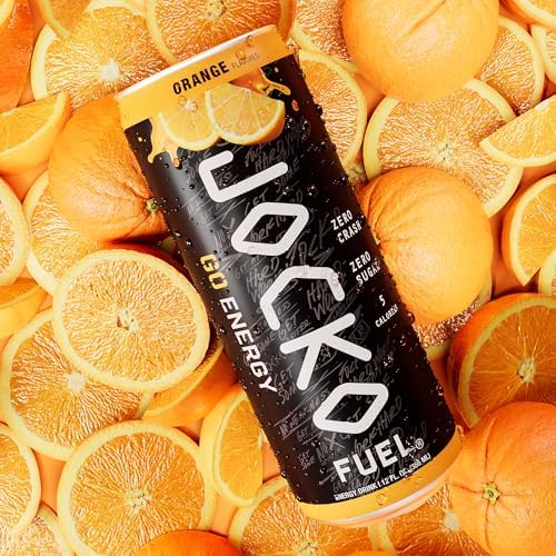 Jocko Fuel GO Energy Drinks, Sour Apple, 12 oz | 12 Pack