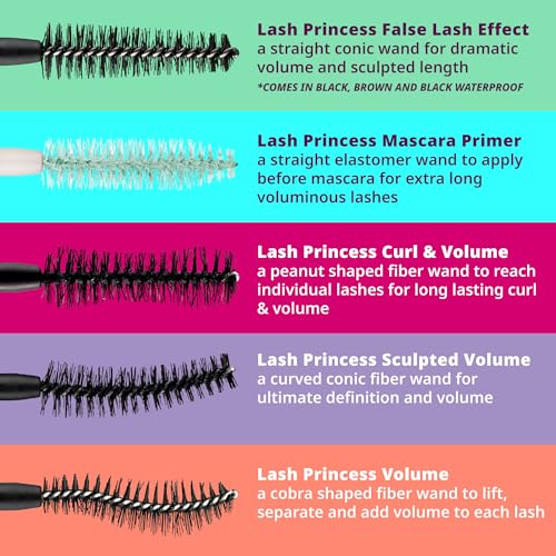 essence Lash Princess Sculpted Volume Mascara, Black (Pack of 1) | Sculpts & Defines Lashes, Volumizing, Long-Lasting, No Flaking or Smudging
