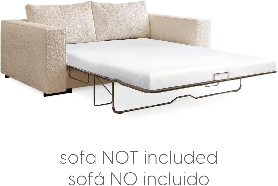 Milliard 4.5-Inch Memory Foam Sofa Bed Mattress Replacement, Queen Size, Pull Out Sofa Bed Queen Size, Sleeper Mattress & Couch Beds