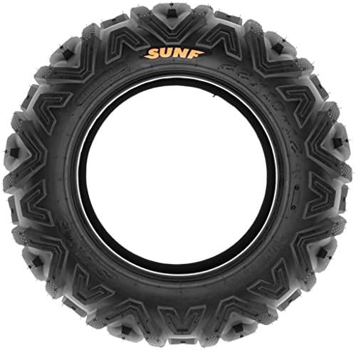 SunF ATV Tires 22x10-12 UTV Off-Road Tires 22x10x12 All Terrain 6 Ply Tubeless A033, Set of 2
