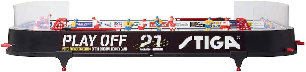 Stiga Tabletop Ice Hockey Game Play Off 21 Sweden-Canada,Black/White,96 x 50 cm