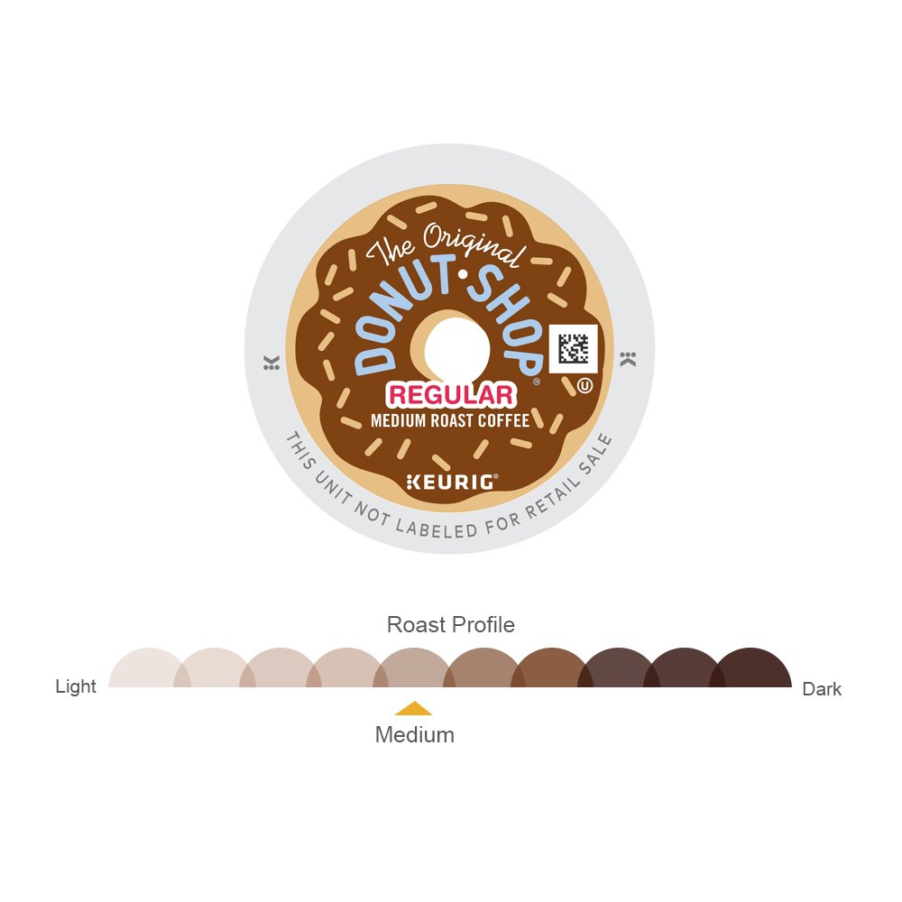 The Original Donut Shop Regular Keurig Single-Serve K-Cup Pods, Medium Roast Coffee, 24 Count