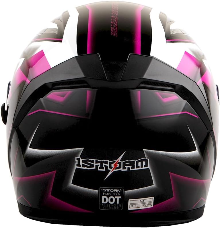 1Storm Motorcycle Open Face Helmet Scooter Classical Knight Bike Dual Lens/Sun Visor: HJK526