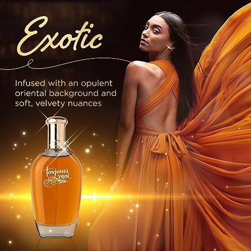 Dana Toujours Moi for Women Eau De Cologne Spray, 4 Ounce | Classic women's cologne, designer fragrance, everyday wear, feminine scent, beauty gift, signature fragrance