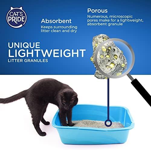 Cat's Pride Total Odor Control, Max Power, Clumping Litter Scented 15lb