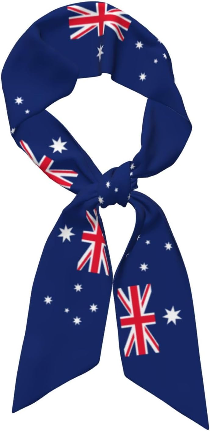 Country Flag Scarf For Women, Multi‑purpose Ribbon, Fashion Neck Hair Handbag Accessory, Versatile Bandana Headband