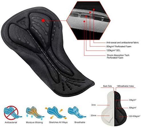 Men's Cycling Jersey Set, Winter Thermal Fleece Lining Waterproof Long Sleeve Jacket with Padded Riding Pants