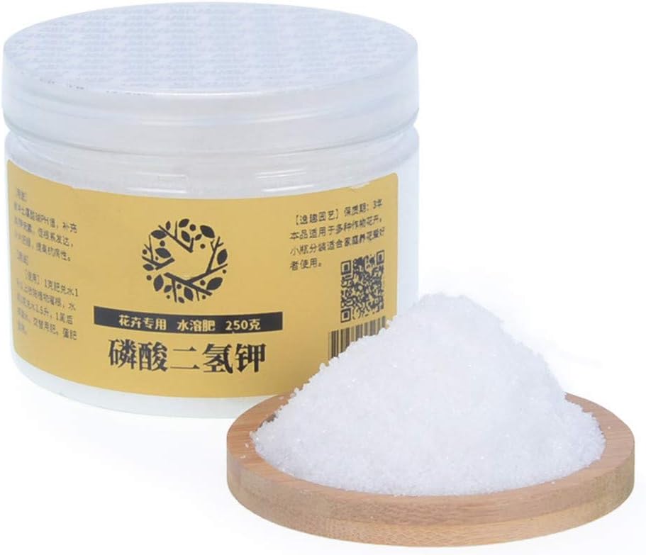 Vegetable Planting Mounting Potassium Dihydrogen Phosphate Fertilizer for Home Garden Veggies, Flowers, Herbs Planting, No Chlorine, Low Salt Index