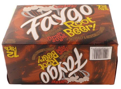 Faygo Old Fashioned Draft Style Root Beer - 12 Pack of 12-oz. Cans