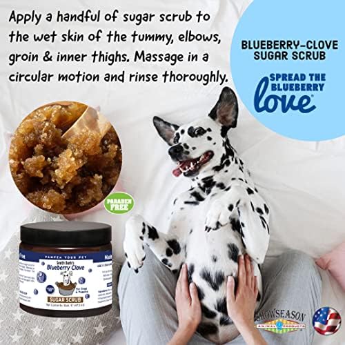 South Bark's Blueberry-Clove Conditioner for Dogs & Cats 12 oz. | Long Lasting Softness | Paraben-Free | Biodegradable & Non-Toxic | Made in USA