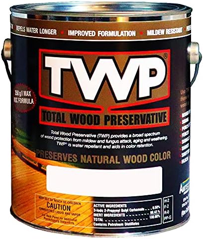 TWP 1501 Cedartone Low VOC Wood Preservation Stain - Eco-Friendly, Long-Lasting Protection, UV & Water Resistant