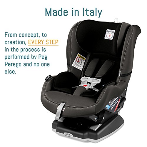 Peg Perego Primo Viaggio Convertible - Reversible Car Seat - Rear Facing for Children 5 to 45 lbs and Forward Facing for Children 22 to 65 lbs