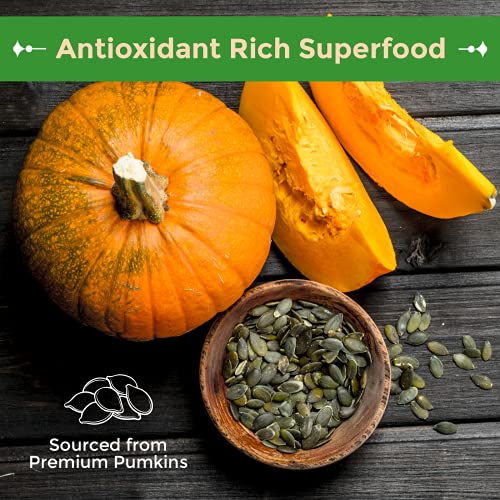 Sincerely Nuts - Raw Pumpkin Seeds In Shell (Pepitas) (2lb bags) | Antioxidant Rich Healthy Superfood Snack | Kosher, Vegan, Gluten Free | Source of Protein, Vitamins & Minerals