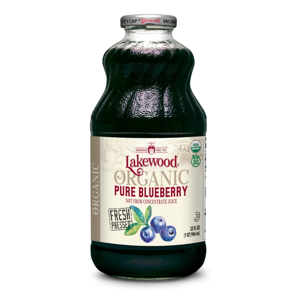 Lakewood Organic Black Cherry Concentrate Juice, 12.5 Ounce (Pack of 6)