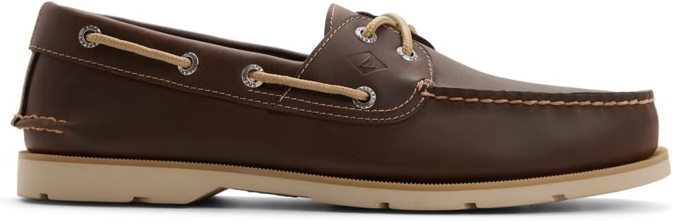 Sperry Men's Leeward 2-Eye Leather Boat Shoe