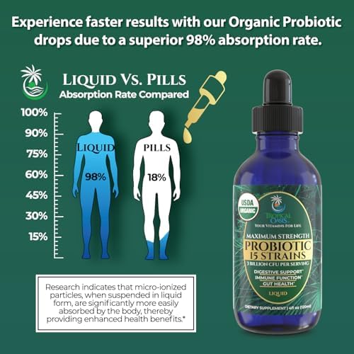 Tropical Oasis - Premium Ionized Plant Based Trace Minerals Liquid Formula- 74 essential minerals in liquid form for up to 96% Absorption - 16 oz, 32 servings