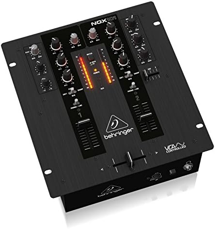 Behringer PRO MIXER NOX101 Premium 2 Channel DJ Mixer with Full VCA-Control and Ultraglide Crossfader