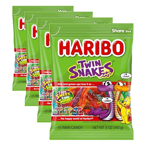 Haribo Gummi Candy, Happy Cherries, 5 Ounce