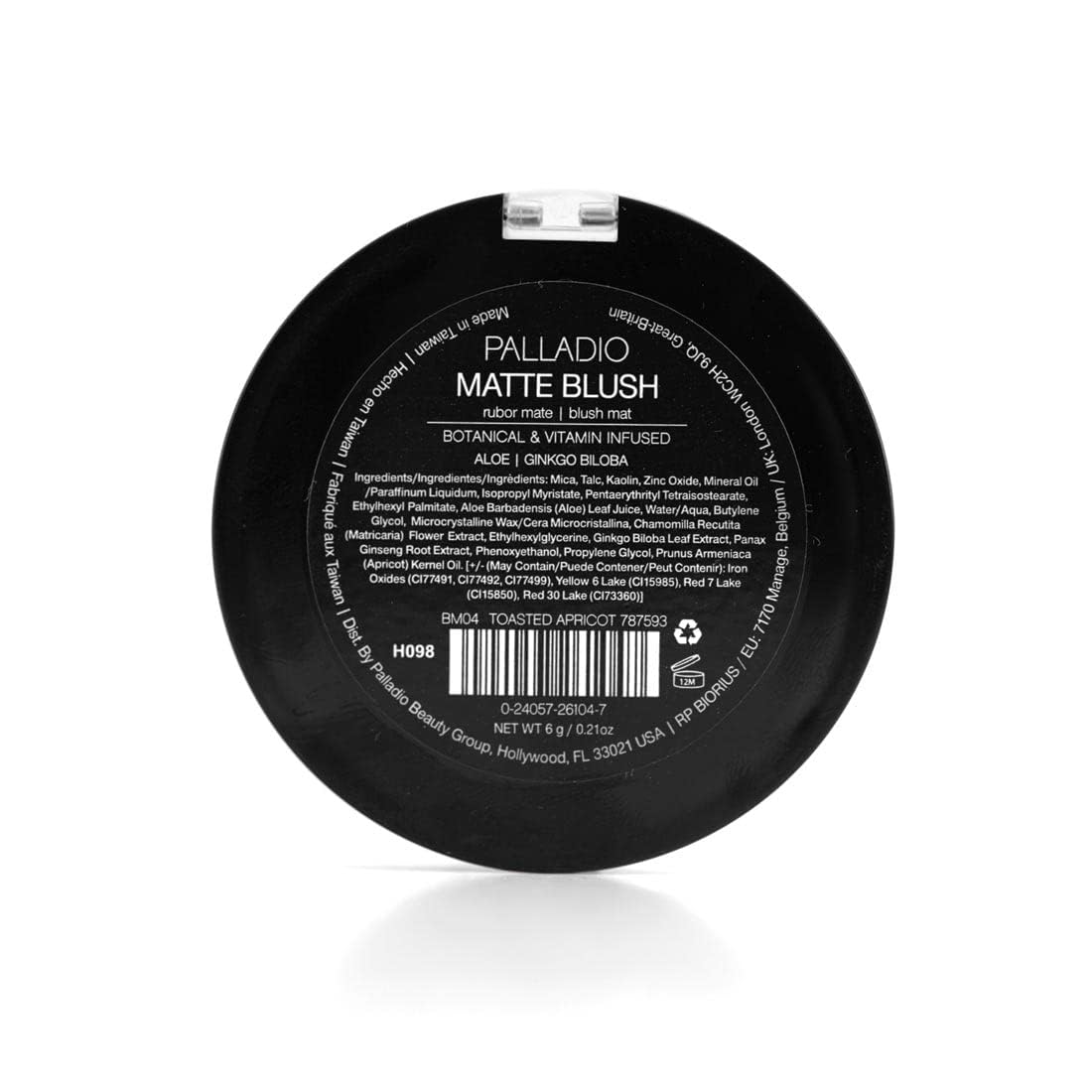 Palladio Matte Blush, Berry Pink